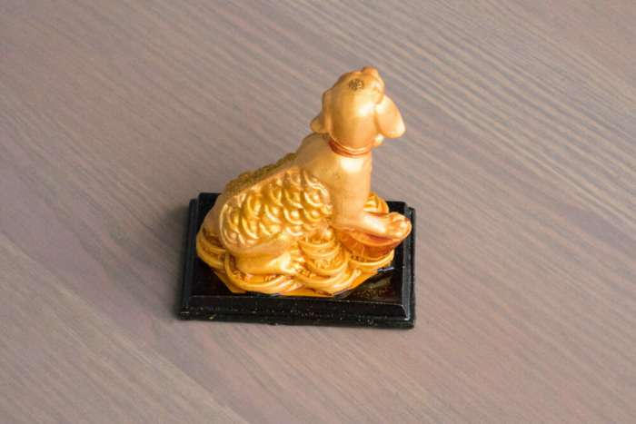 Dog Wealth Statue - Image 2